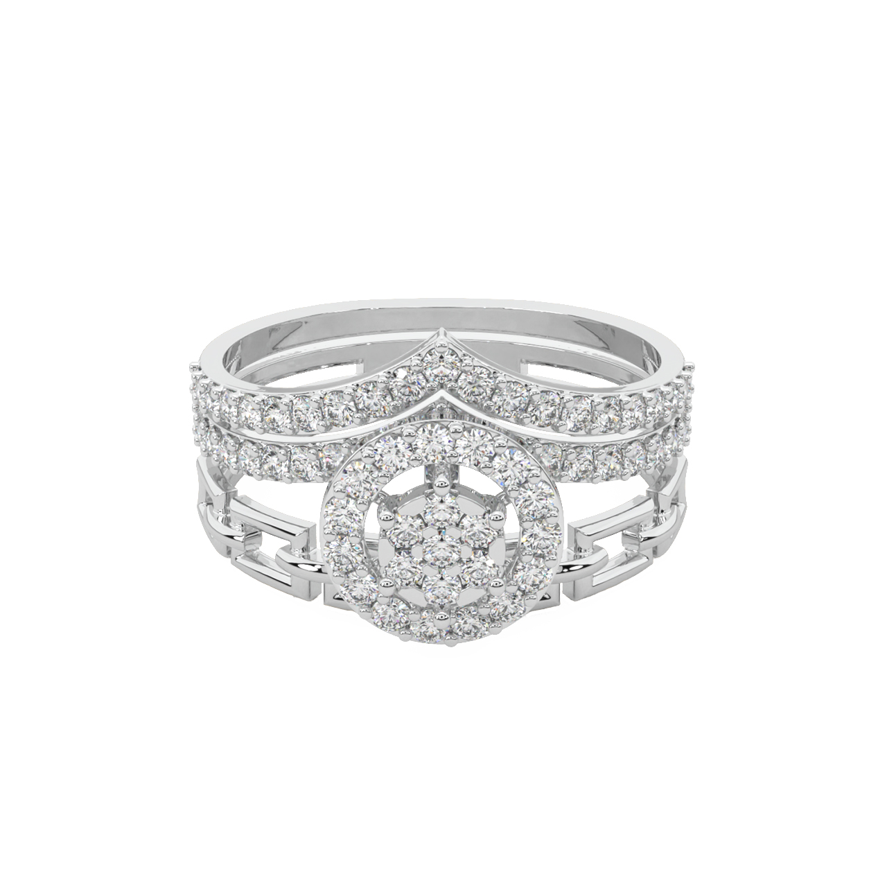 Louis Diamond Engagement Ring